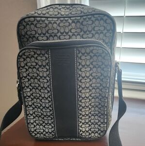 Coach Black Leather Bag